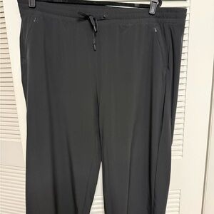 Women's Black Drawstring Activewear Pants
